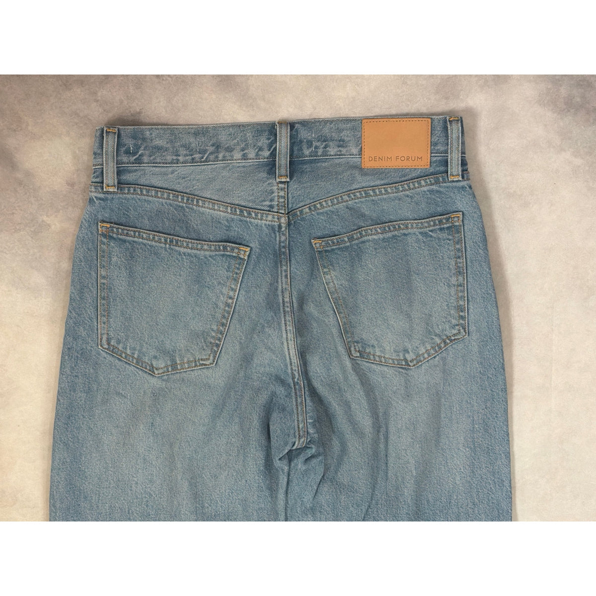 Denim Forum The 90s So Soft Hi Rise Baggy Jeans Size 27 Light Wash Aritzia Wide