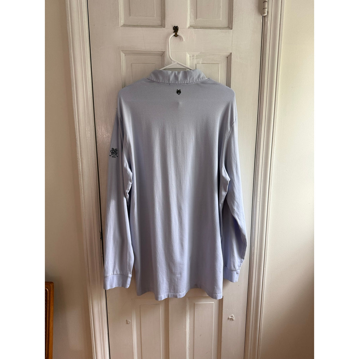 Greyson Long Sleeve Polo Shirt Men's XL Light Blue Golf Athletic EUC