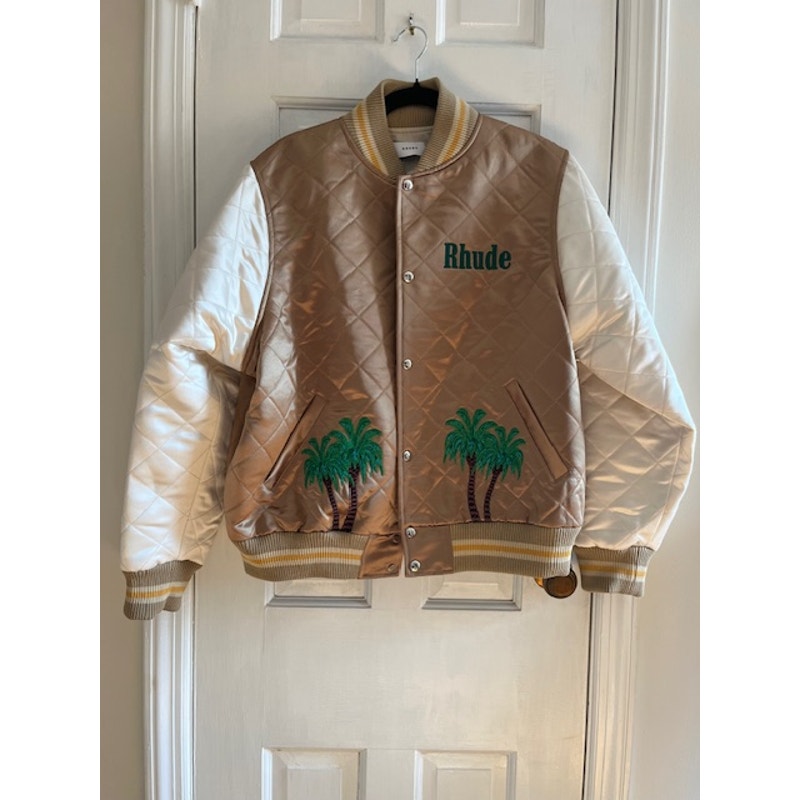 Rhude Bomber Jacket Port de Gustavis - Large NWT