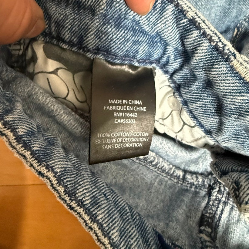Empyre Wide Leg Skater Jeans | Blue Wash | Size 6 | EUC | Baggy Y2K Style