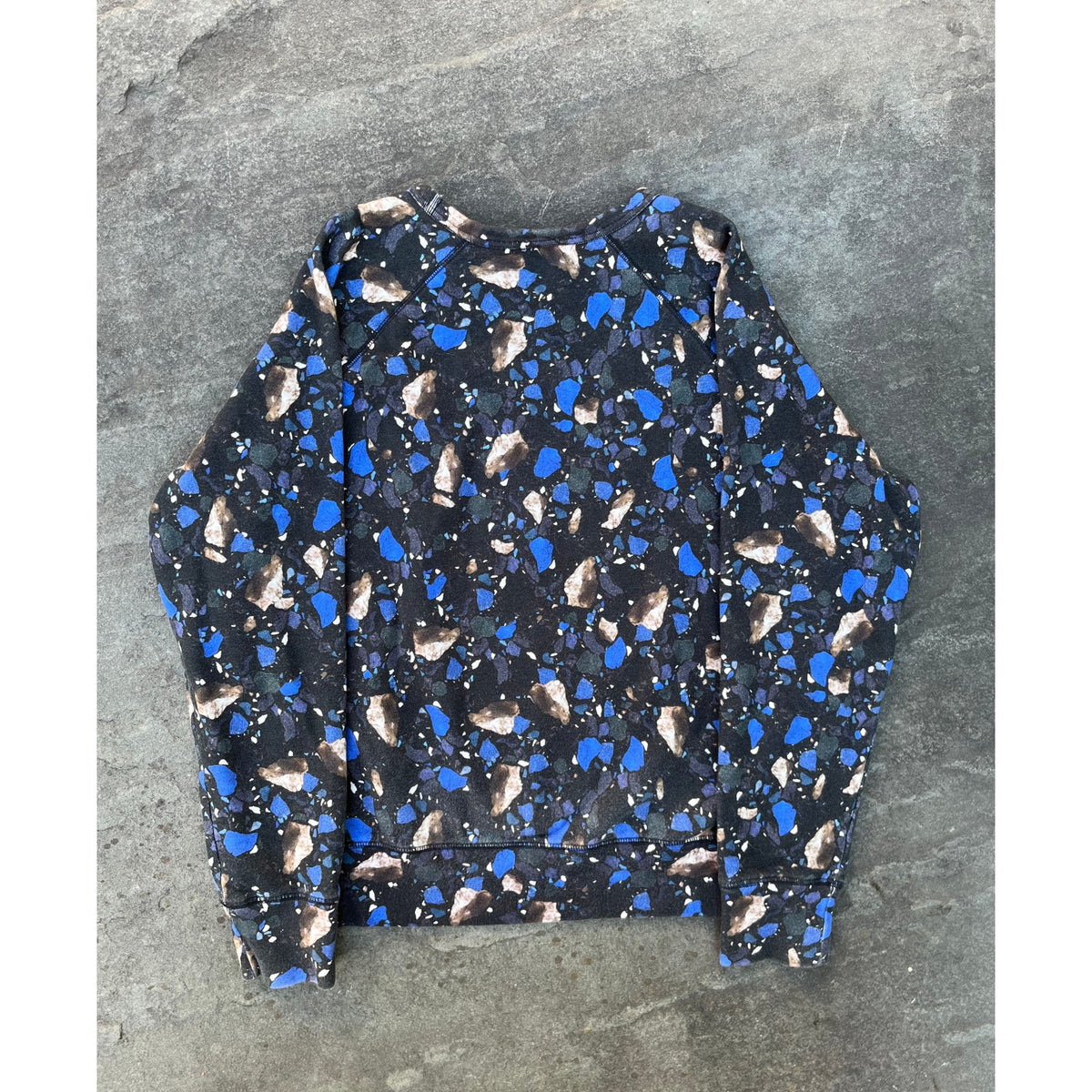 Acne Studios Terrazzo Boxy College Print Sweatshirt Unisex Large 💎 Grail