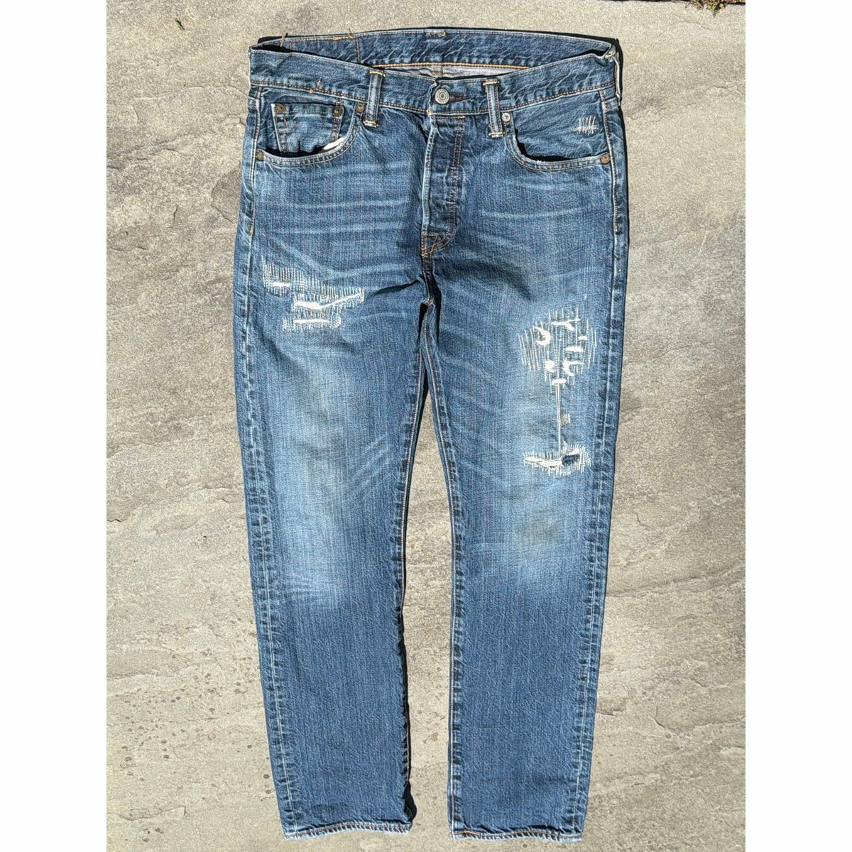 Levi 501 Size 30 x 32 Blue Men's Jeans Straight Special
