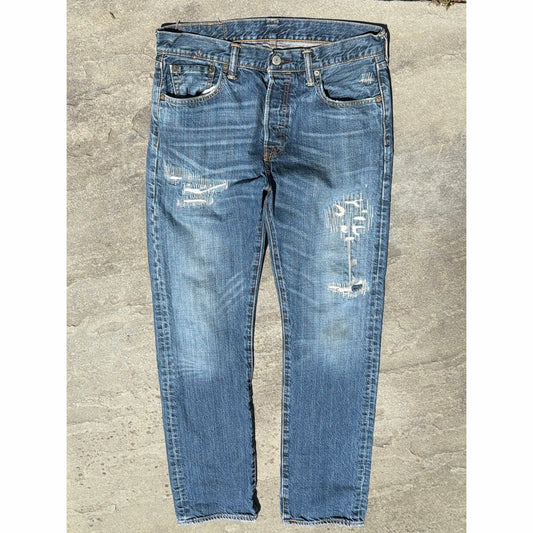 Levi 501 Size 30 x 32 Blue Men's Jeans Straight Special