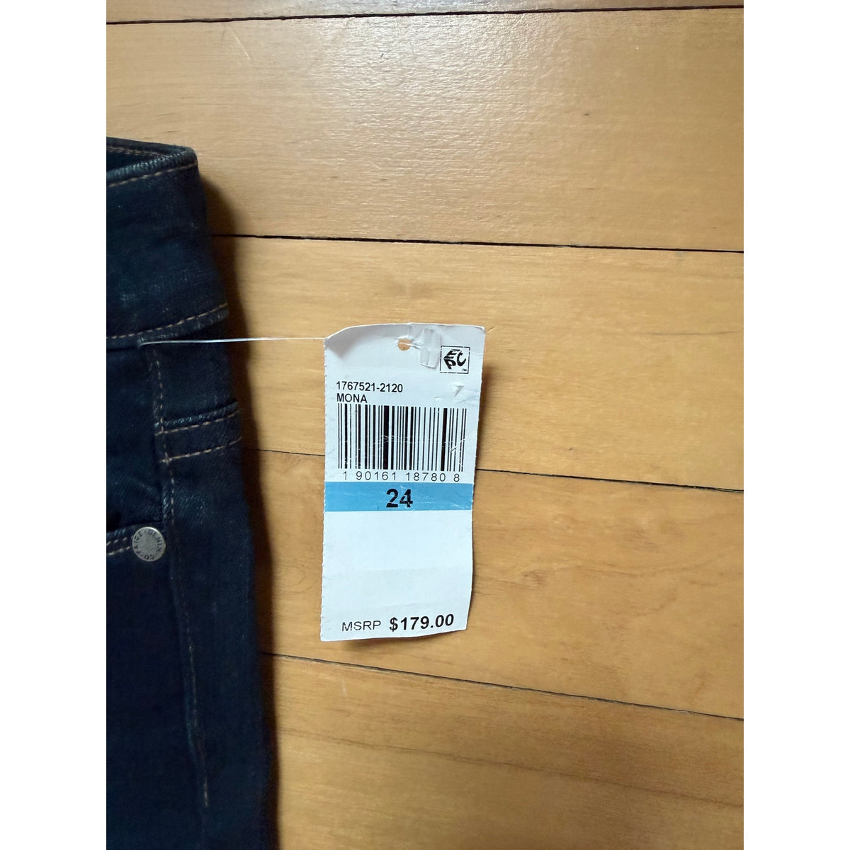 NWT PAIGE Hoxton Ankle High-Rise Skinny Jeans – Mona Size 24