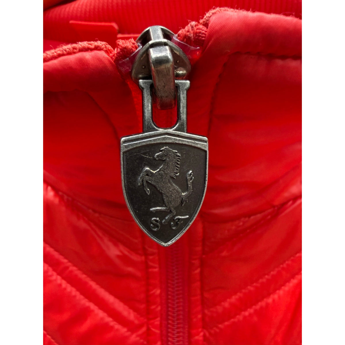 Marmot Puffer Jacket Small Red Diamond Quilted Zip Insulated