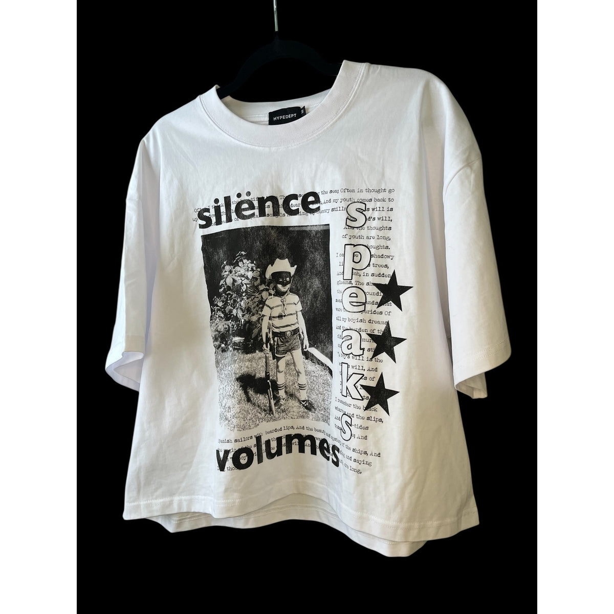 Hype Dept - T-shirt - Silence - Medium