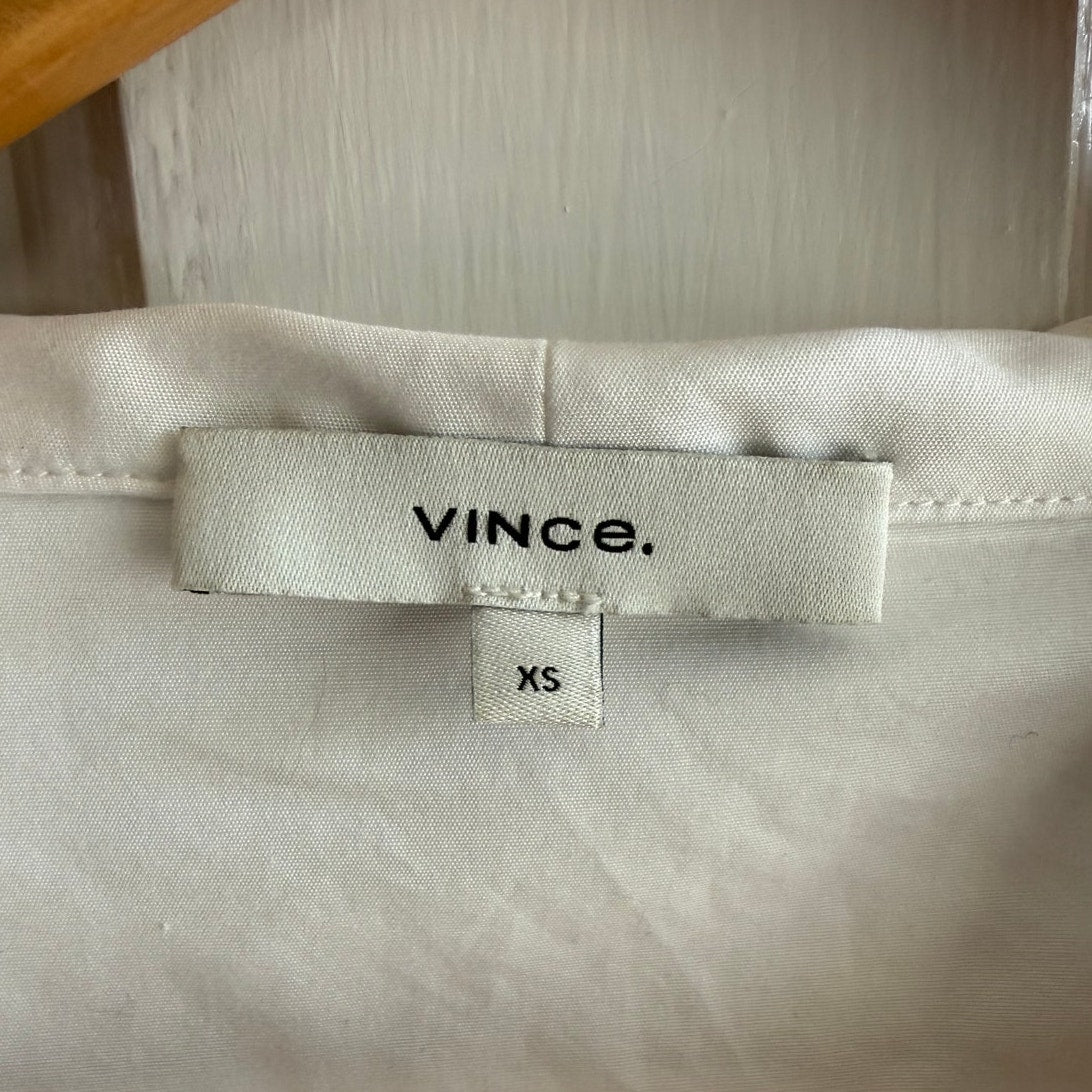 Vince Off-White Shrunken Blazer - Size XS - EUC Minimalist Chic Workwear
