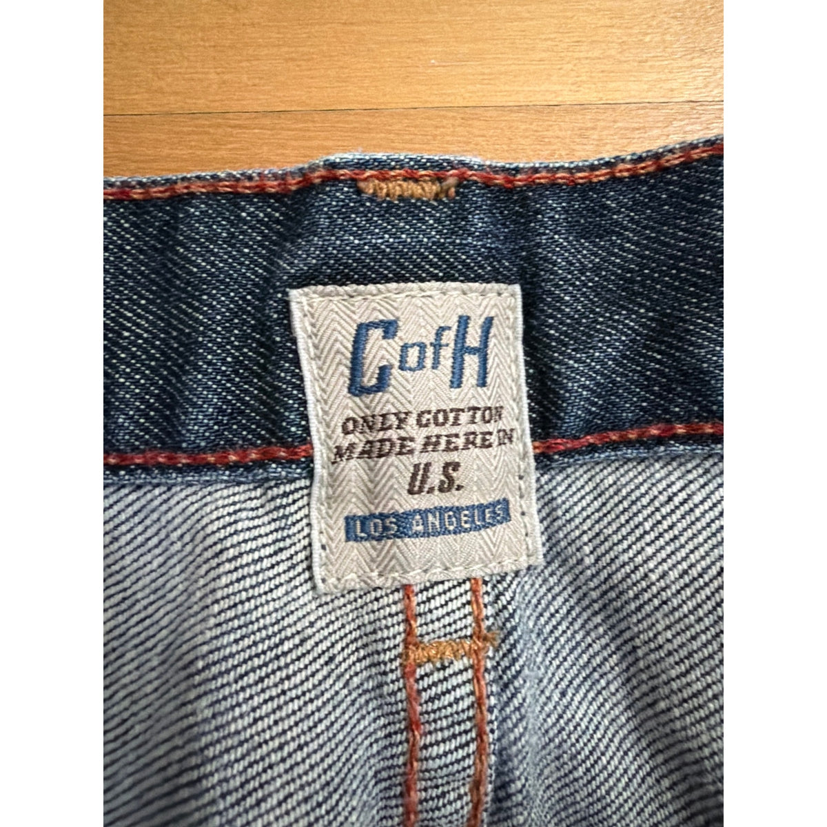 Vintage Citizens of Humanity MADE IN USA Mens Straight Leg Jeans Size 36 EUC