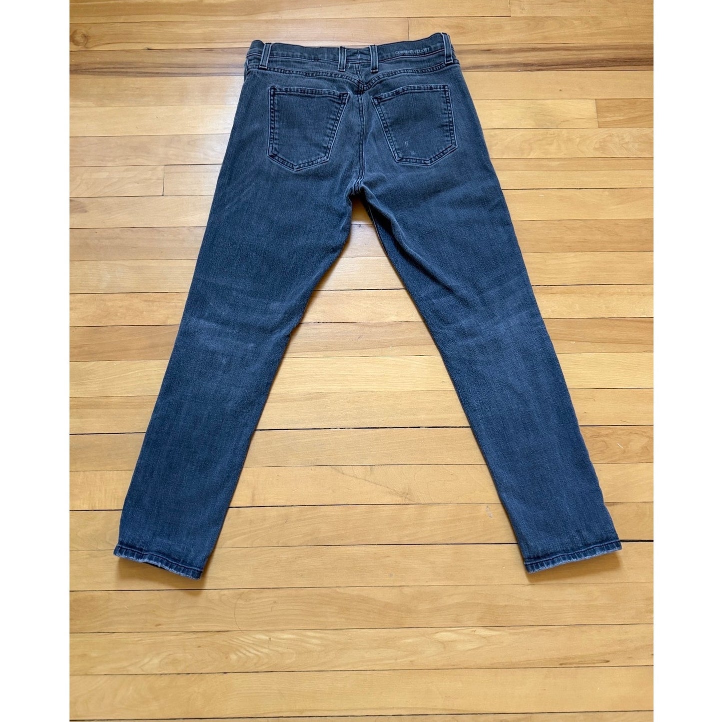 Vintage Current Elliott  Jeans Size 27 Gray Slim Boyfriend  EUC