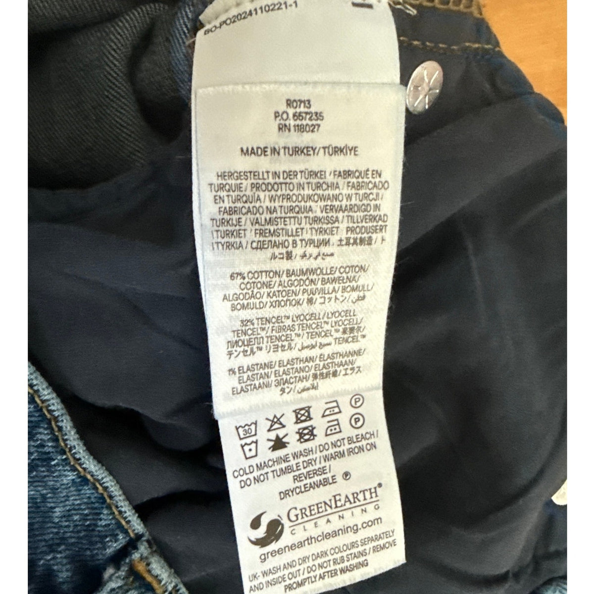 Boden High Rise Wide Leg Jeans Dark Wash Indigo Size 27 EUC