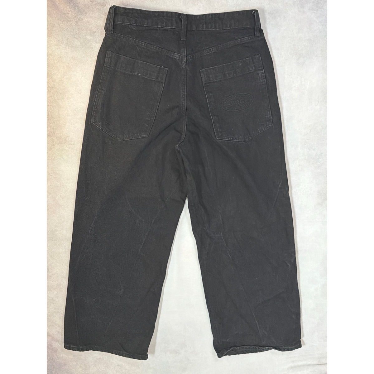 BDG Urban Outfitters High Rise Black Wide Leg Skate Jeans Size 26W