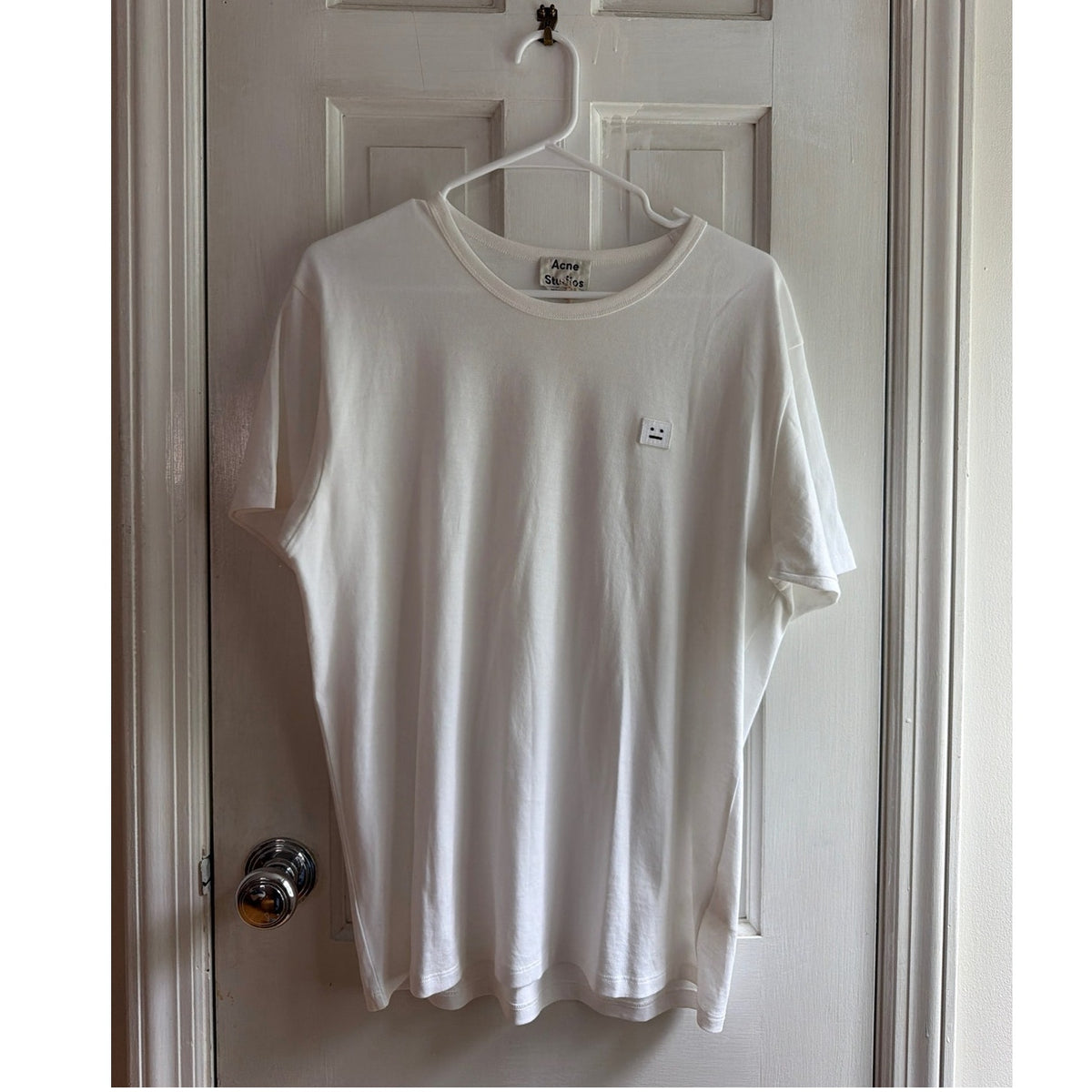 Acne Studios Terrazzo Boxy College Print Sweatshirt Unisex Large 💎 Grail