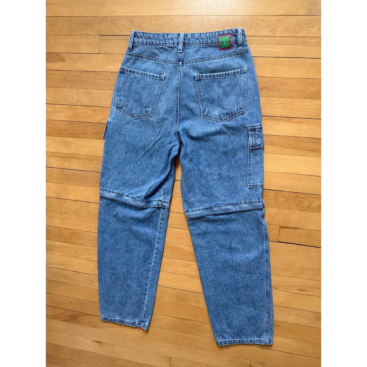 Empyre Wide Leg Skater Jeans | Blue Wash | Size 6 | EUC | Baggy Y2K Style