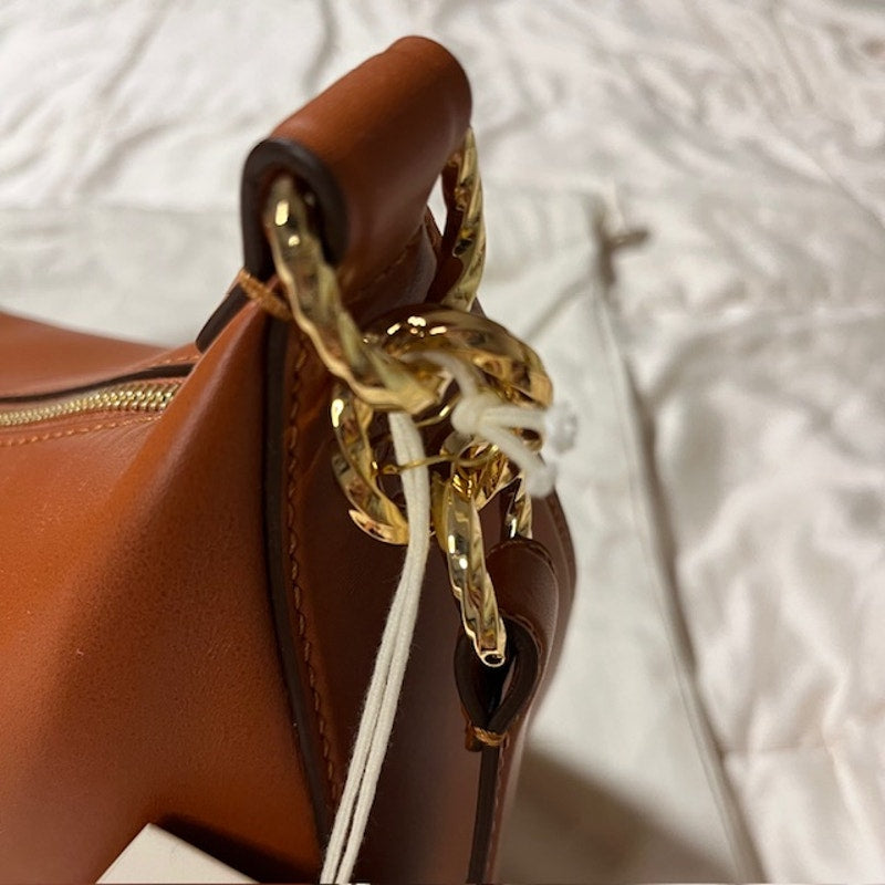 Ulla Johnson Twyla Crescent bag Cigar color