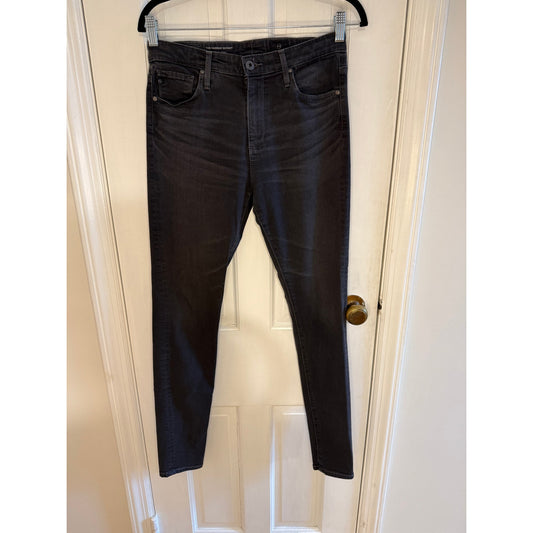 AG Black Farrah Skinny Jeans - High Rise - Size 28 Reg