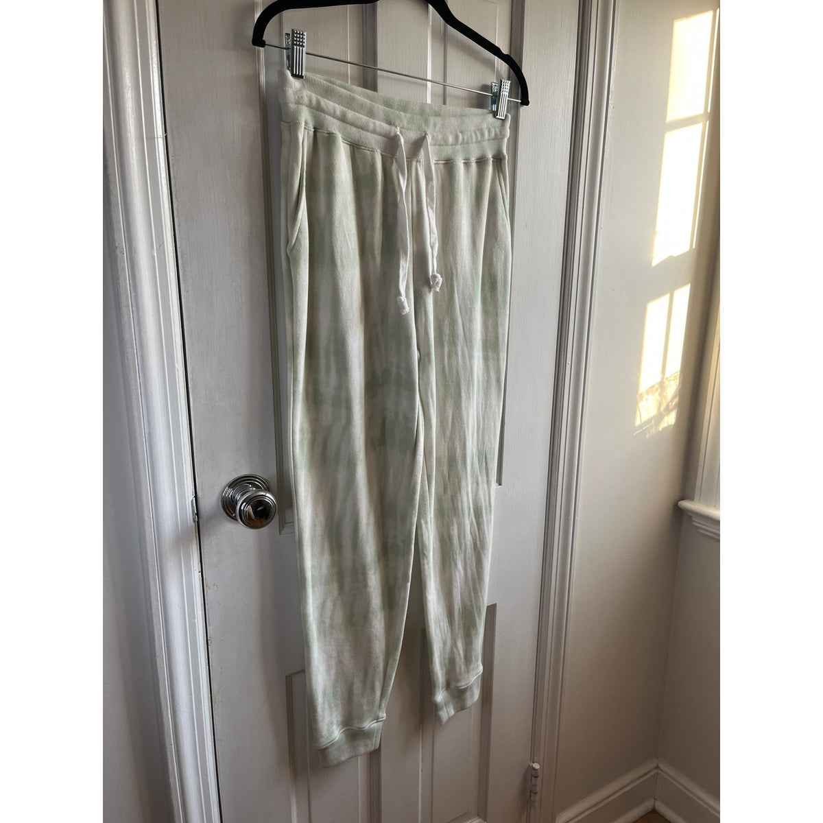 NWT Rails Oakland Lounge Terry Sweatpants Mint Tide Tie Dye Small S