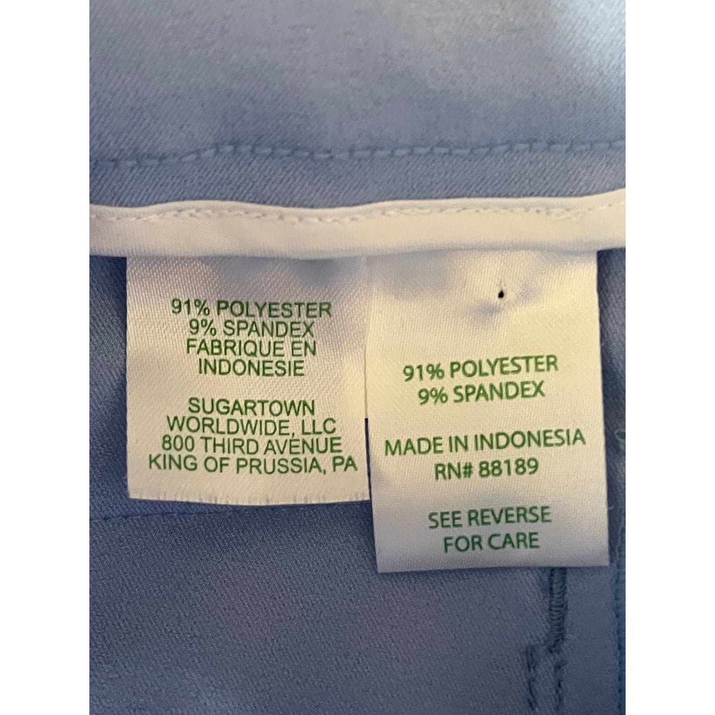 Lilly Pulitzer Luxletic Fairway Performance Golf Shorts Periwinkle Blue Sz 6