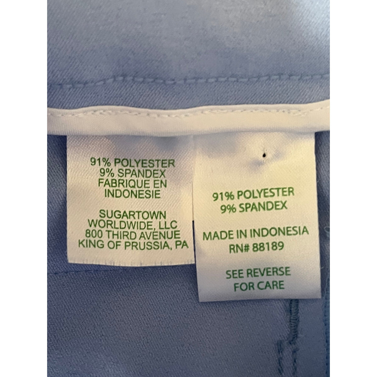 Lilly Pulitzer Luxletic Fairway Performance Golf Shorts Periwinkle Blue Sz 6