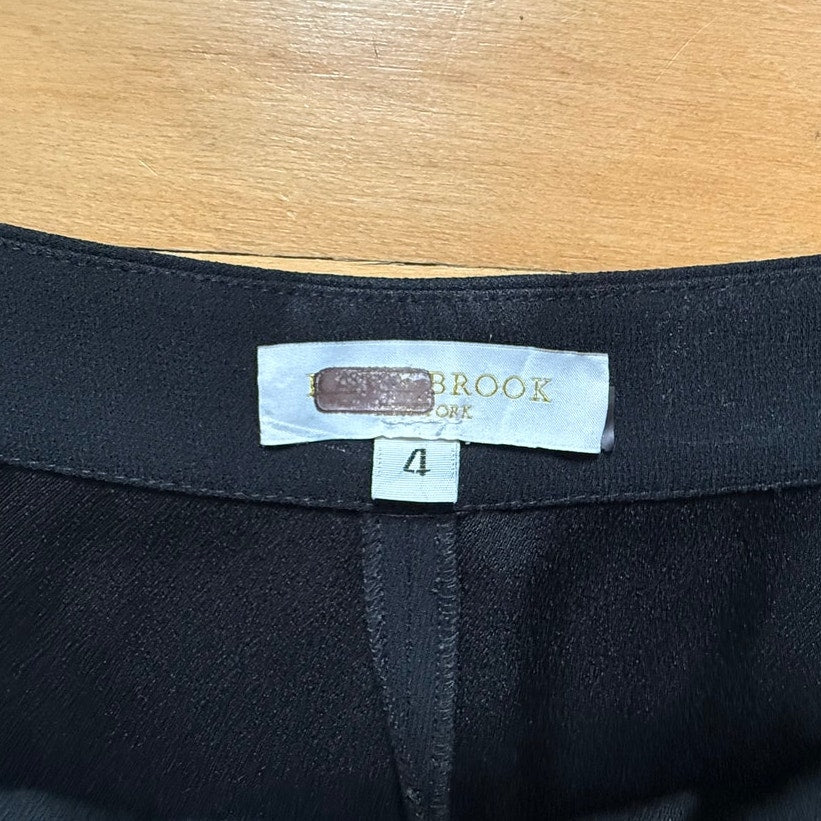 Ramy Brook Black & Olive Stripe Pants | Size 4 | EUC | Rent the Runway
