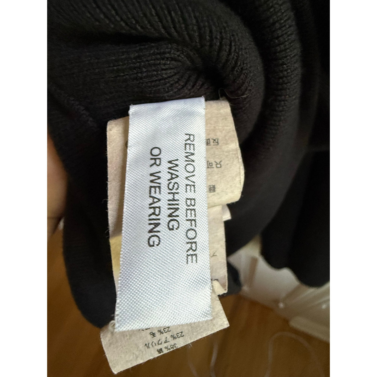 Armani Exchange Full Zip Sweater Jacket Mens XL Black Ribbed Knit Mock Neck A|X