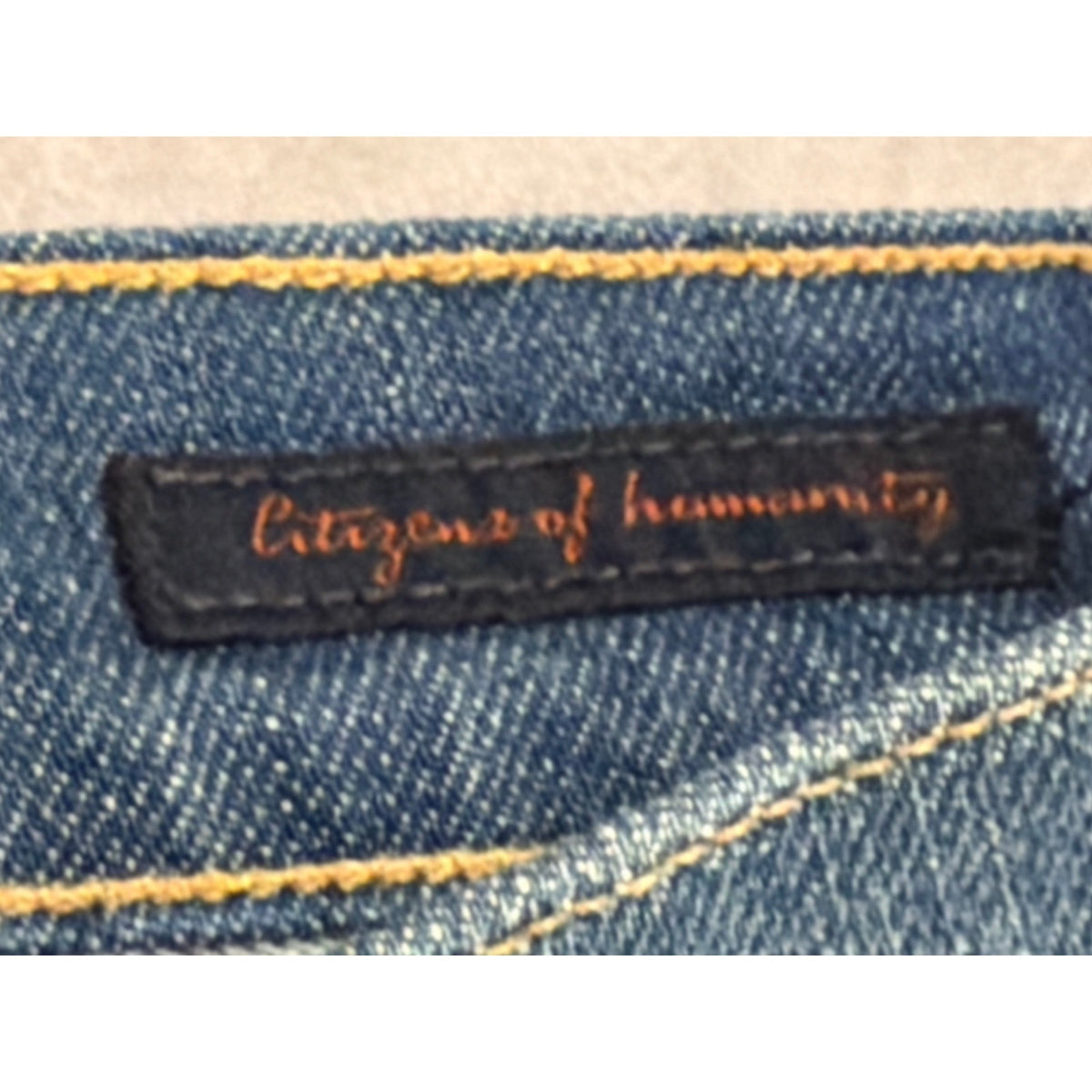 Vintage Citizens of Humanity MADE IN USA Mens Straight Leg Jeans Size 36 EUC