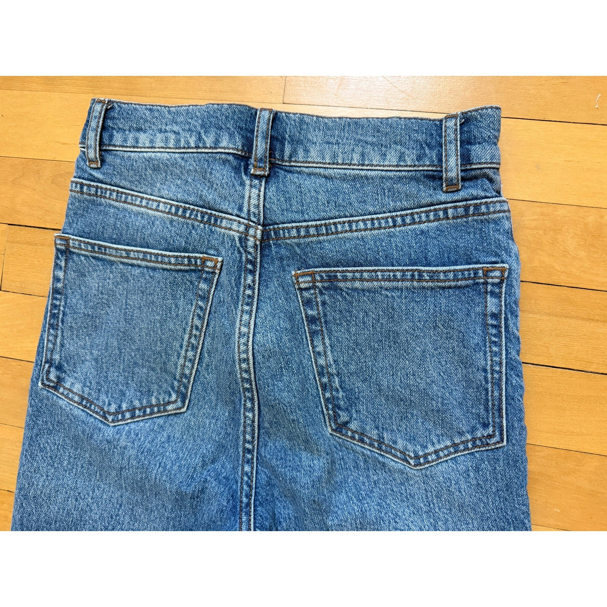 Reformation Jeans Size 24 Palermo Destroyed Medium Wash Distressed Ripped EUC