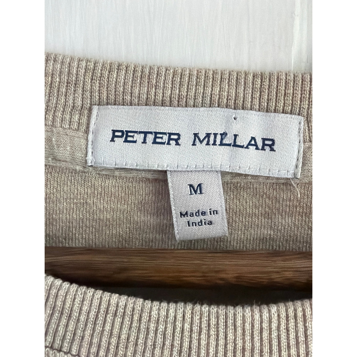 Peter Millar Organic Cotton Blend Raglan Crewneck Sweatshirt - Size M