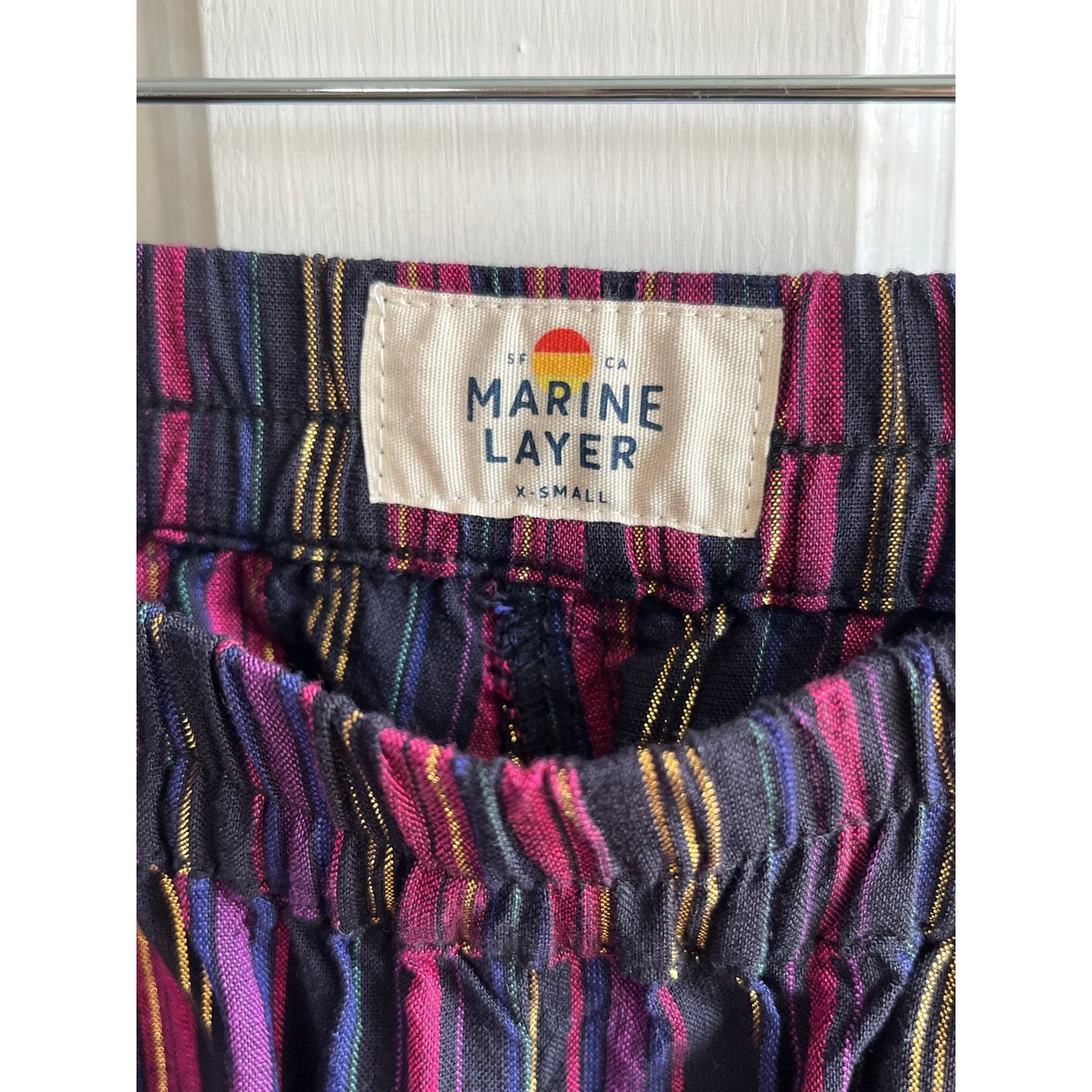 ✨ Marine Layer Allison Pant | Lurex Metallic Stripe XS ✨