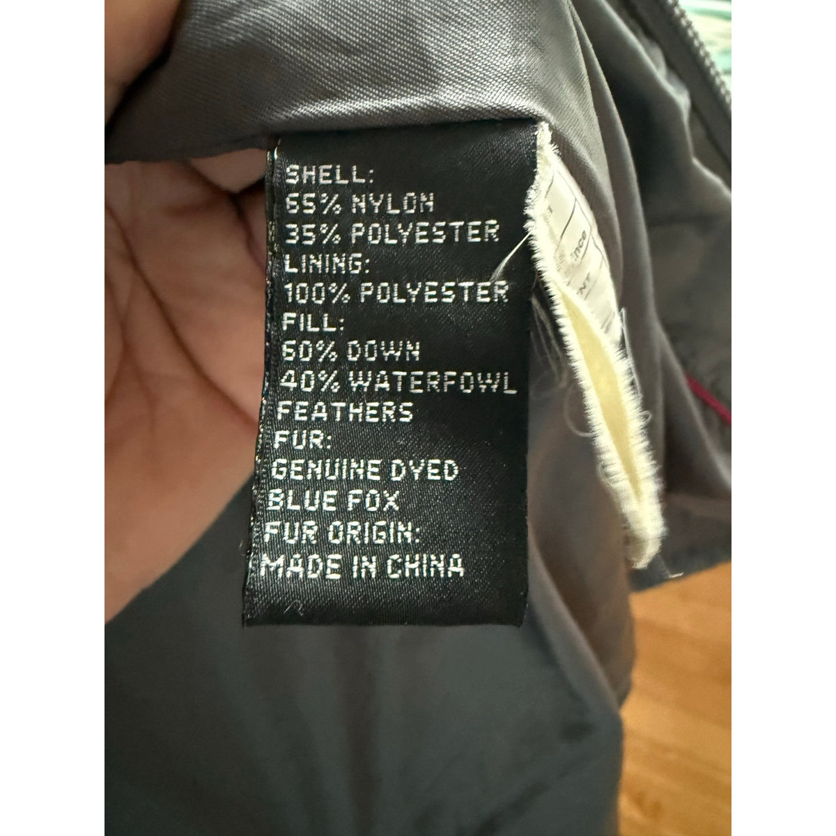 Via Spiga NWT Down Fox Fur Trim Puffer Coat Black Quilted Parka Jacket Women's M