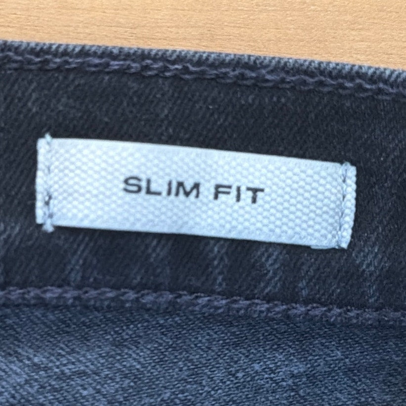Flint and Tinder Size 31x30 Slim Fit Mid Rise Black Men's Jean