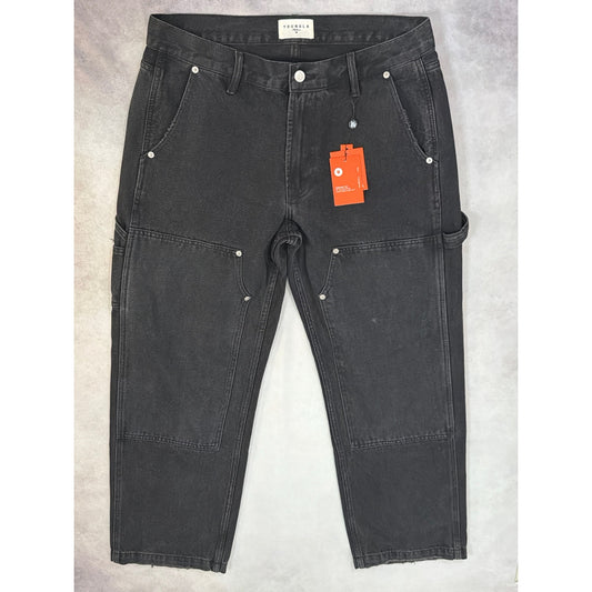 YOUNGLA Double Knee Carpenter Denim Pants - Medium NWT