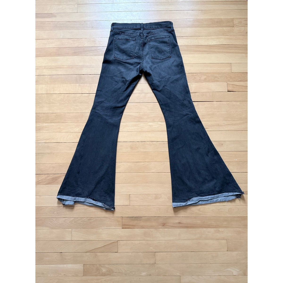 Free People Just Float On Flare Jeans - Black - Size 28 - EUC