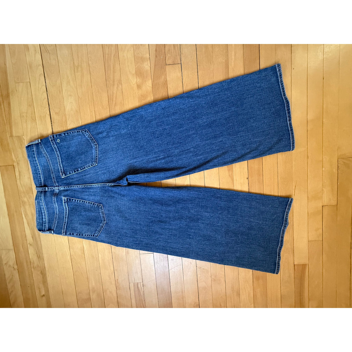 Rag & Bone Sofie High-Rise Wide-Leg Blue Jeans Size 28 EUC