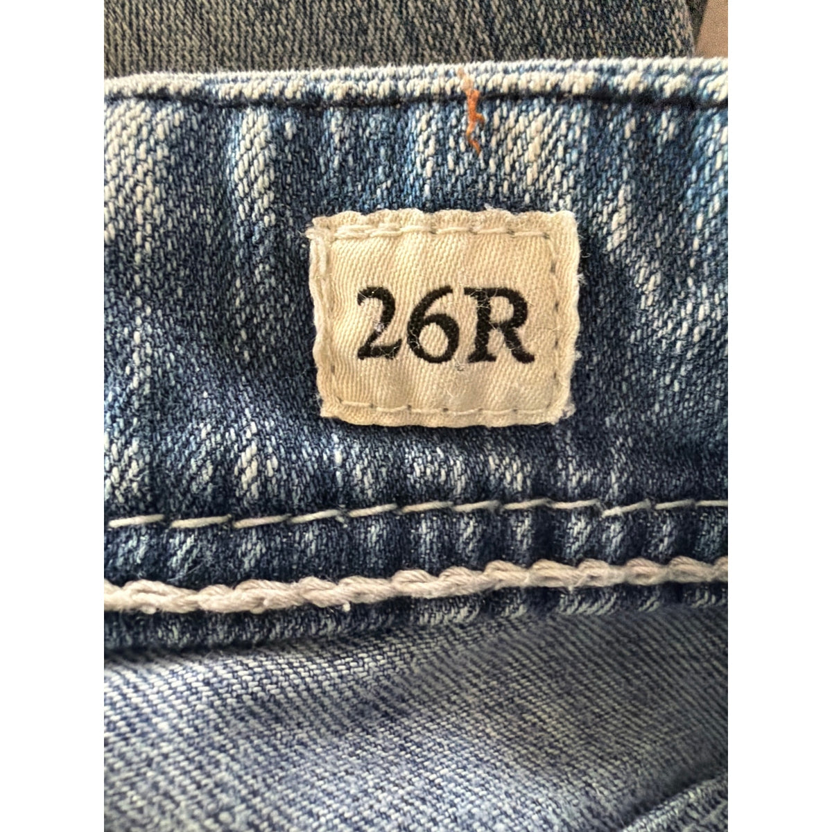 BKE Denim Sabrina Low Rise Bootcut Jeans Women's 26 Light Wash Distressed