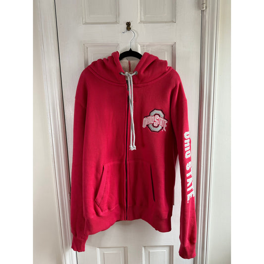 Ohio State Licensed Men's Sherpa Jacket Hoodie - X-Large