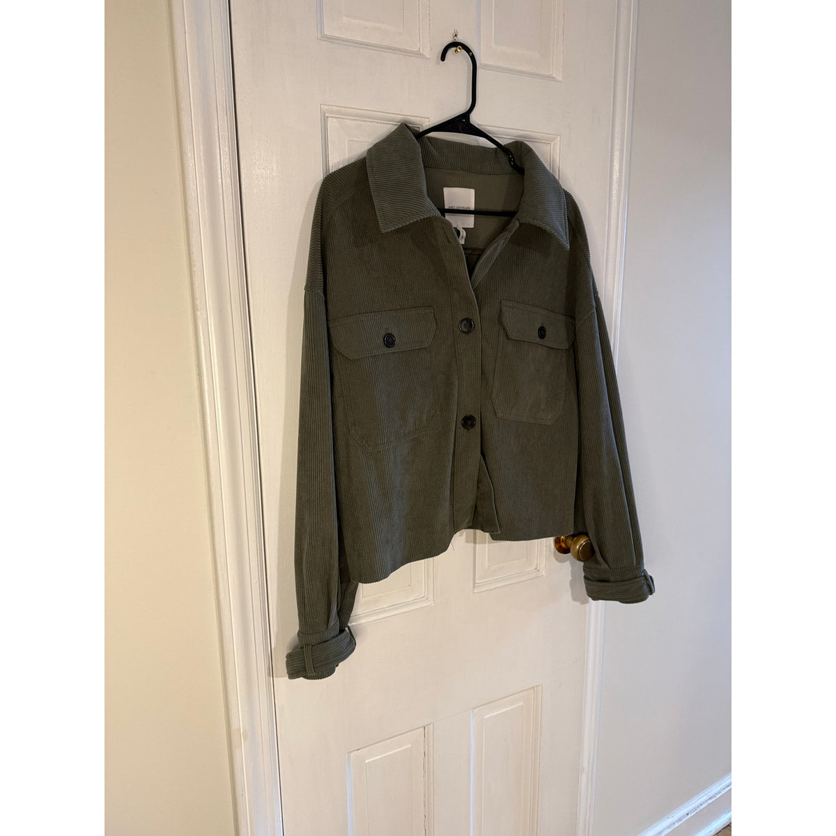 Avec Les Filles Green corduroy Jacket - Size Large