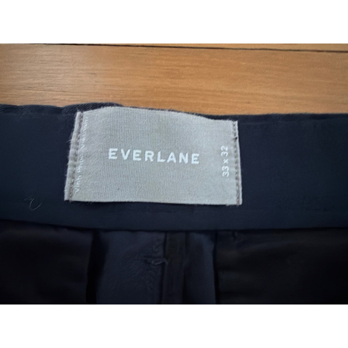 Everlane Men's Performance Jogger Pants - Navy Blue - Size 33x32