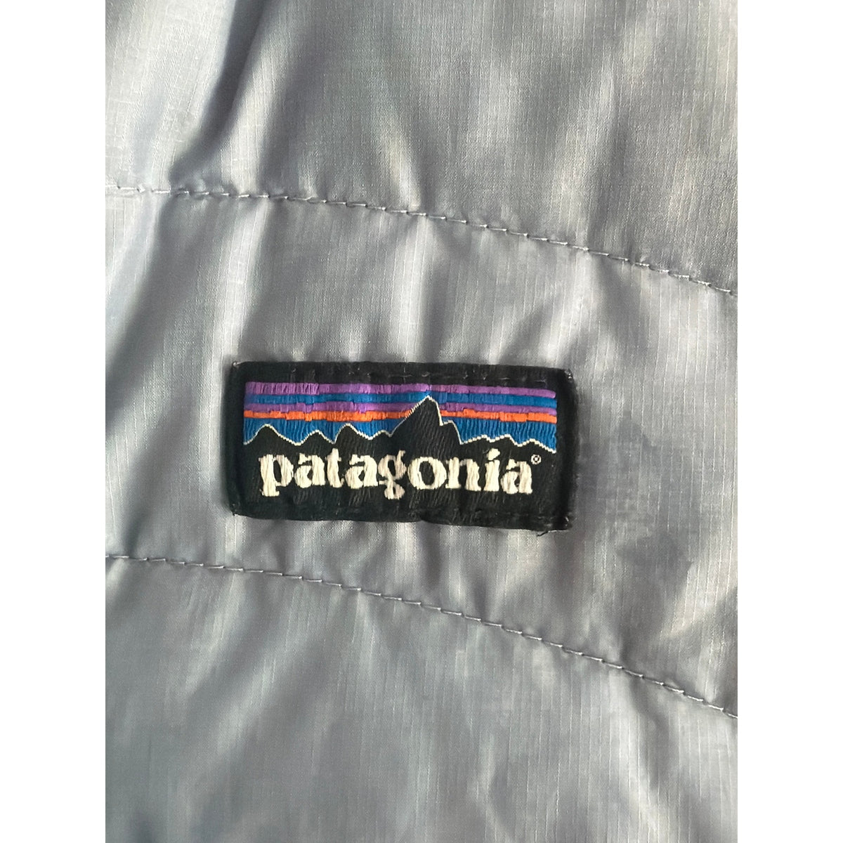 Patagonia Down Sweater Jacket Womens XS Muted Blue Full Zip Goose Down Puffer XS