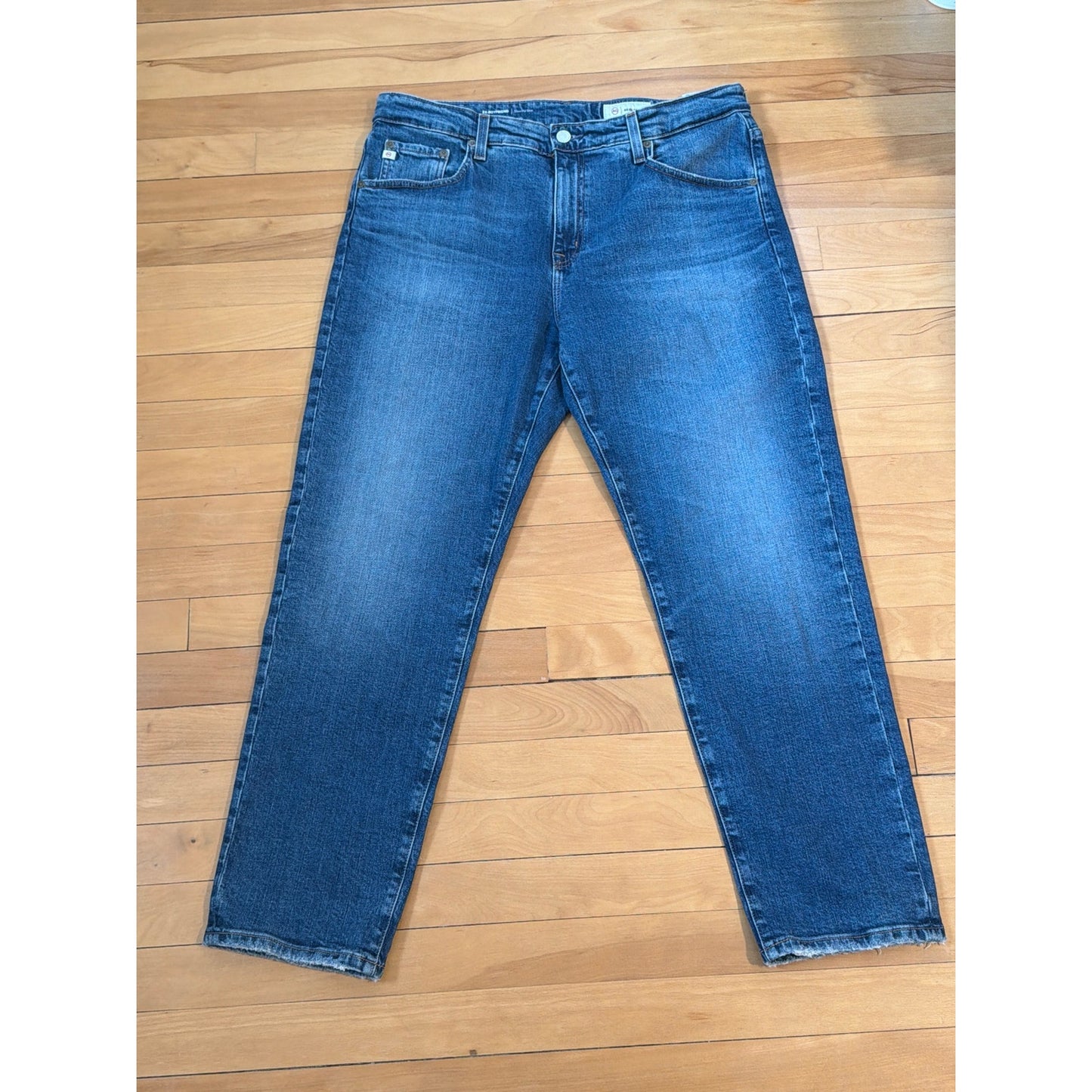 Adriano Goldschmied AG JEANS Size 32 Ex-Boyfriend Dark Wash Slim fit Jeans