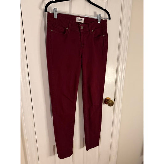 Paige Verdugo Ankle Jeans Size 28 - Excellent Condition