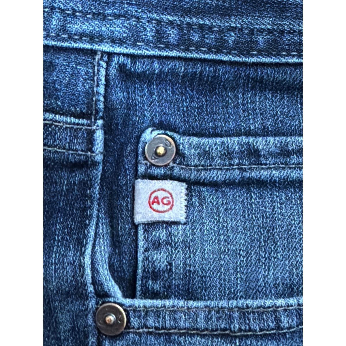 AG Everett 40x32 Slim Straight Dark Wash Jeans