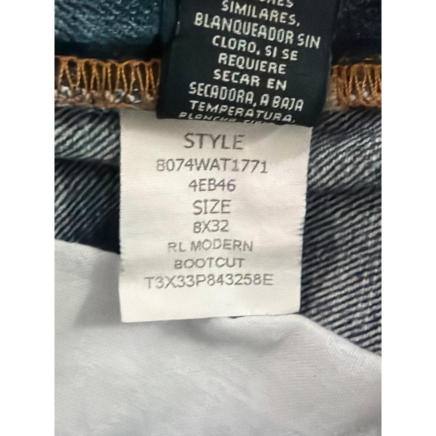 Polo Ralph Lauren Size 8 Light Wash Low Bootcut  Jeans
