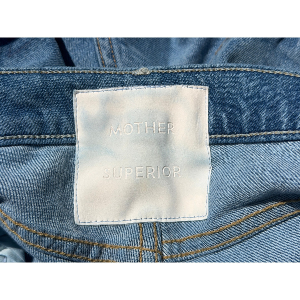 Mother Superior High Rise Bootcut Jeans Womens 29 Blue Straight Leg Ankle Denim