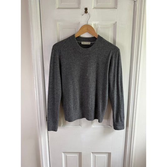 Everlane Gray Cashmere Sweater Extra Small XS Crewneck Grade-A Mongolian EUC