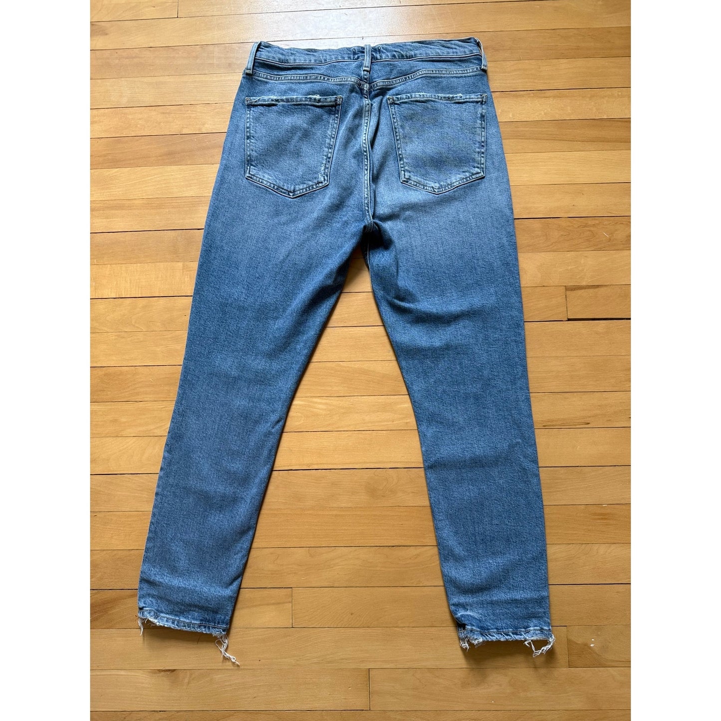 AGOLDE Toni Mid-Rise Straight Leg Jeans Size 27, EUC