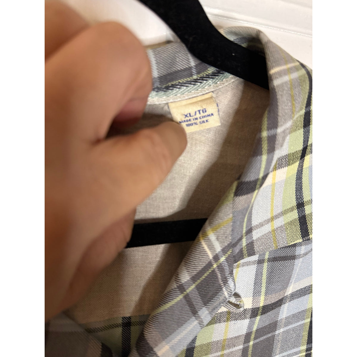 Tommy Bahama Silk Short Sleeve Button Down Plaid - X-large