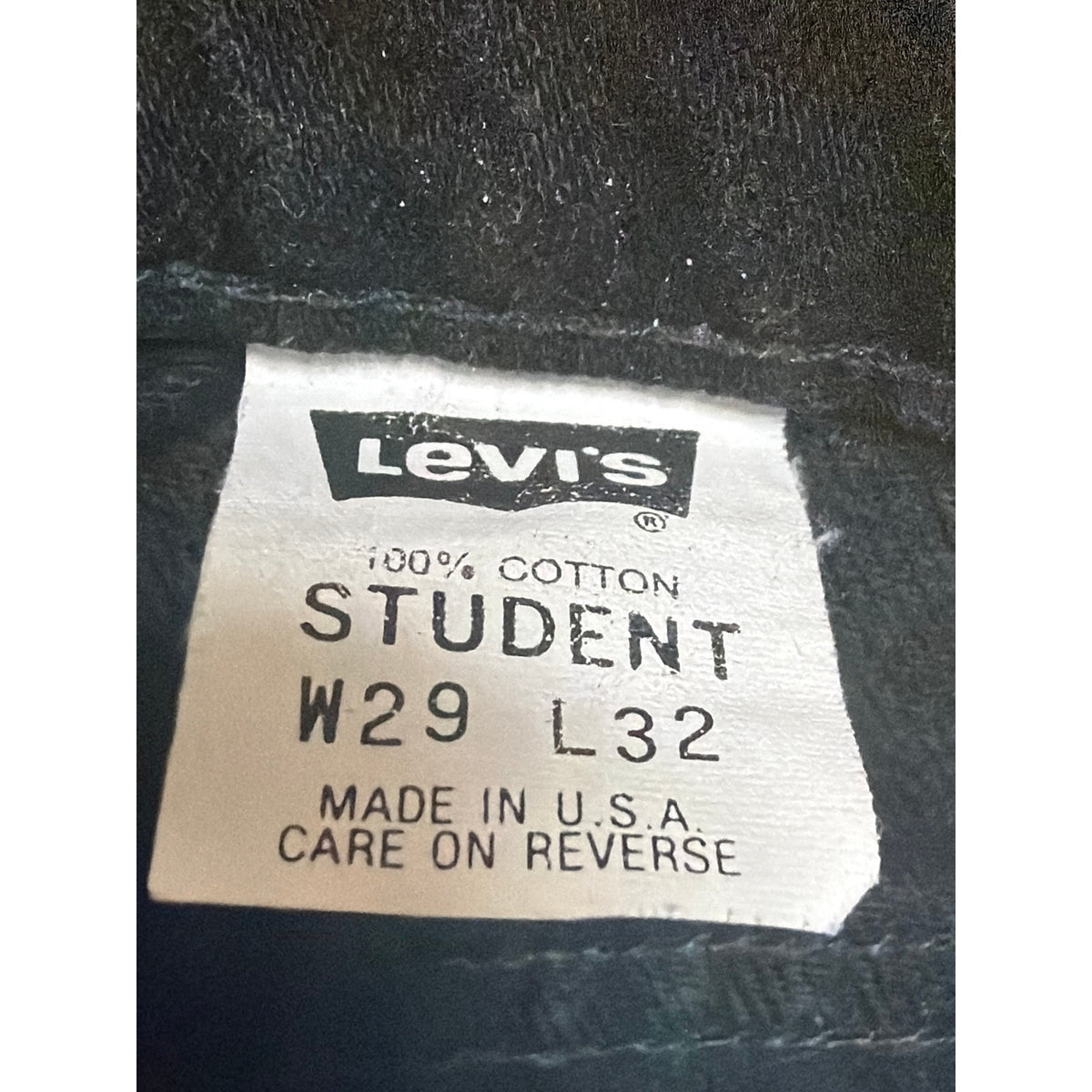 Levi's Premium W29 High Rise Dark Black Distressed Shorts