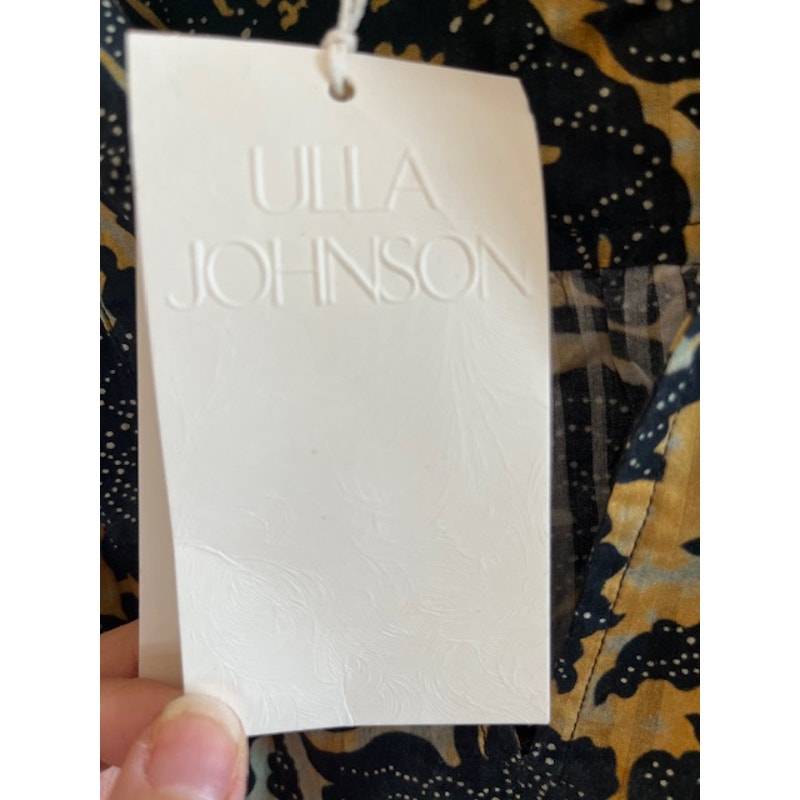 Ulla Johson Kairi Flutter Sleeve Midi Dress Luna Size 2 - NWT