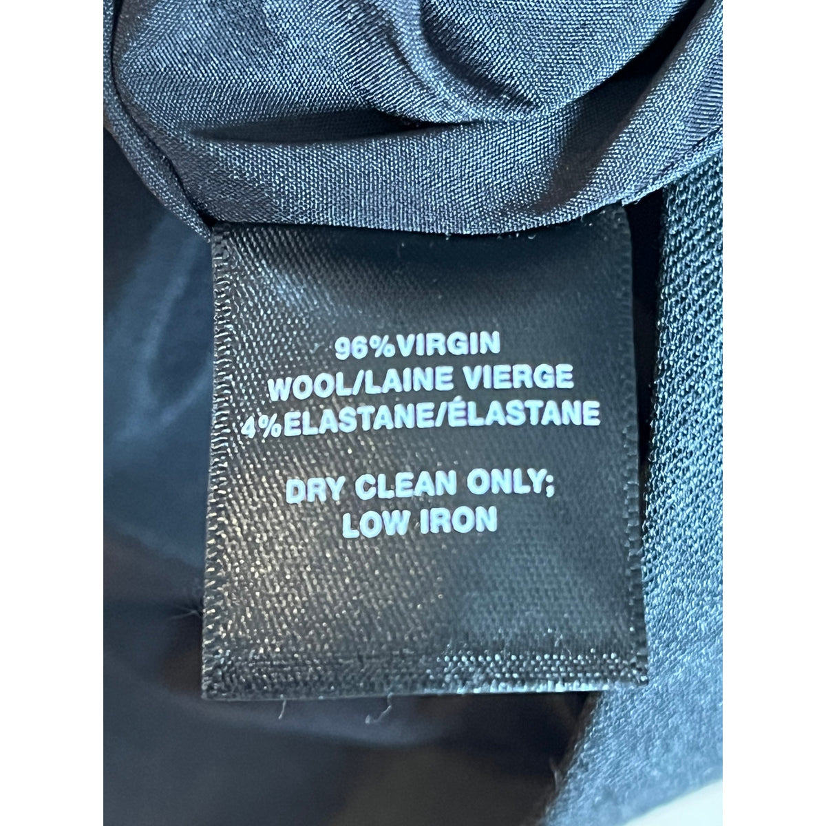 Lafayette 148 New York 100% Virgin Wool Dark Grey Blazer 14 EUC