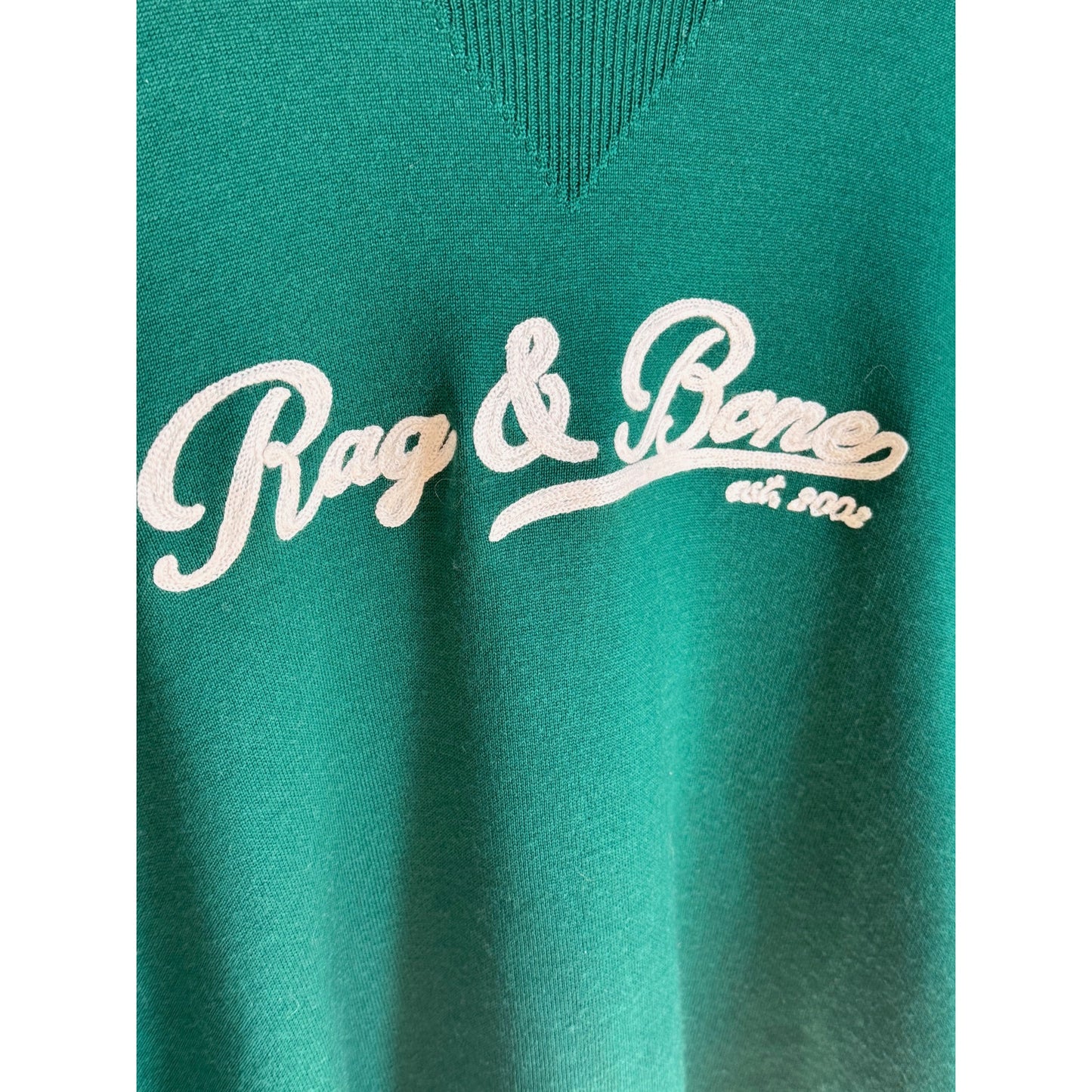 Rag and Bone Green Sweatshirt NWT - Large